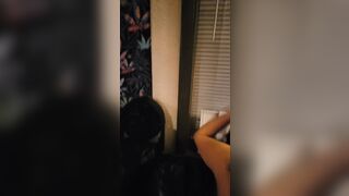 Cowgirl riding deepthroat booty and cum
