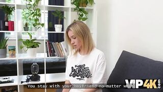 VIP4K. Blow job for a stranger?
