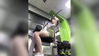 Public screwing and fountain of squirt