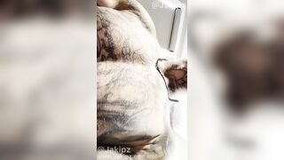 Hung Tattooed Baseball Wang Shows Off His Muscles & Teases His Massive Schlong (Jakipz Neverseen Trailer)