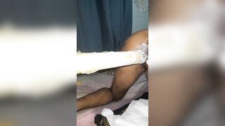 Arrombando o meu cu