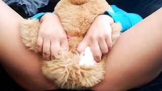 Humping several plushies untill im not excited