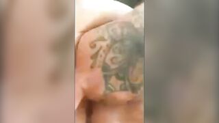 Hard fast cunt rub climax