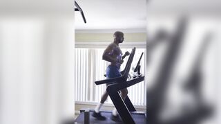Deepthroat excitement burns with dick and muscle