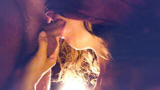 This babe swallows it all untill to the final drop... The Slowest and almost all Fleshly oral Ever