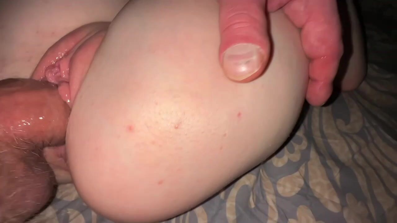 “A angel with curvy bazookas greedily bangs on a biggest dong” 