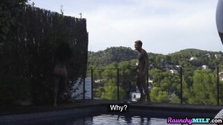 SEXUAL mother I'd like to fuck - Large butt latin babe mother i'd like to fuck screwed outdoors