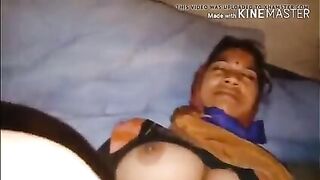 Aunty with youthful hunk