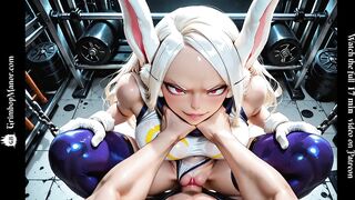 POV: U're destroying Mirko’s constricted bunny snatch