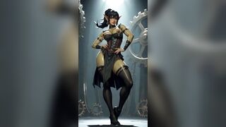 Just Some Female Orc Show Melons, Ai Animation