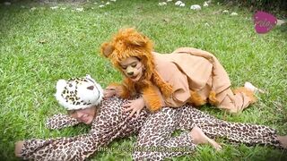 Natgio Mix Lion and Leopard Wild Sex Game