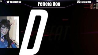 D.Va Loses a Wager and Gets Creampied - Felicia Vox