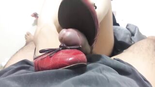 Female-dominator MJ - Just cum on my stinky flats