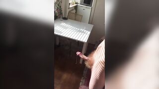 Large, greatly curly, red haired teen schlong cumpilation