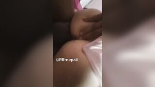 Nepali curvy large round butt makes me cum three times multiple times afresh