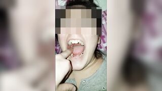 Hotty bites fingers Very Hard