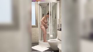 Merce Is Passionately Touching Herself in the Shower, Do U Wanna Watch It?