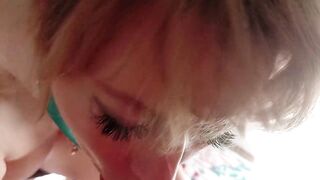 Phat older married whore Aimee: knob in throat and loud shaking orgasms. Everybody would like to marry such a nasty whore! ))