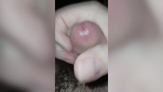 Granddad Strokes His Large, Chubby, Stinky Morning Wood