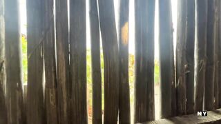 A oral in a public washroom on the sly nearly got us caught -amateur pair- nysdel