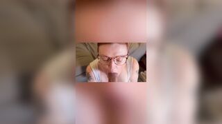 Redhead stepmom sucks step sons Monster Dick