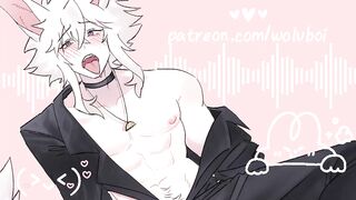 Boyfriend Grabs U By The Waist and Cuddlefucks U From Behind. Boy Groaning and Whimpering Audio