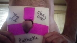 Shaming Gloryhole Makes My Jock Cum