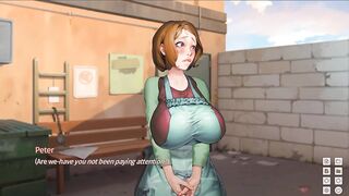 Taffy Tales: the Janitor Lady Exposes Herself on the Open in the College Campus - Video twenty