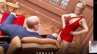 Boss Uses Mouth of Secratary and Screwed Her Hard!!
