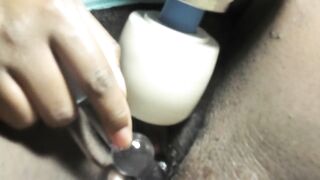 See my CREAMY CUNT CUM hard awaiting for Halloween. Pt.two