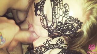 Polyamory movie #56 Double facefuck with 2 gorgeous teens