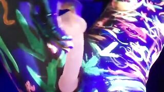 Some glow paint joy