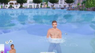 Sexy Thai chap Pravat Jacks Off in the Tomarani Sea and Cums
