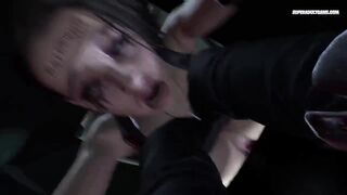 This babe Got Stuck In The Dumpster And BBC Came To Permeate Her Twat - CG COMICS