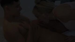 Dude Loses His Virginity to His Stepmother Out of a Cock-sock - Monique Fuentes & Hotty Cruz.