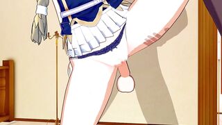 Sword Art Online - Alice Thighjob and Spooning Creampie CG Manga