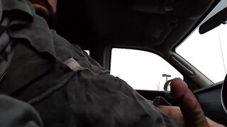 Cumming in Walmart parking lot