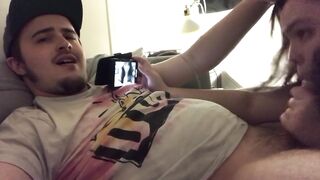 My Partner as They Themself Giving Me a Fellatio