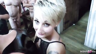German Creampie Team fuck with mother I'd like to fuck Bella and Teen Sunny Sun 4