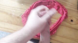 Cum on my stepdaughter bawdy and smelly pants