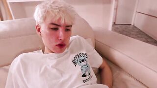 Sexy stepmom and stepdad teaches stepson how to use cunt, cum inside stepmother
