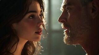 eighteen year old teen cutie banged by 60 year grand-daddy in His car Female groaning real sex Ai generated voice over