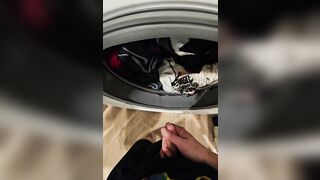 Pre soaking the laundry with urinate