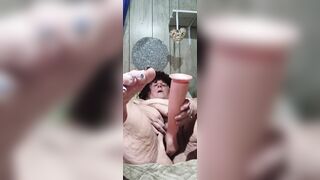 It's Raining Dudes as Shes Fisted by Many Cumming by Any