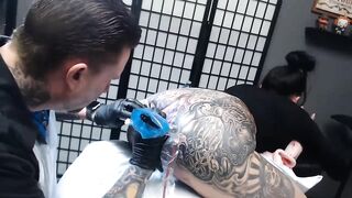 Getting Anus Tattooed for 4.5 Hours