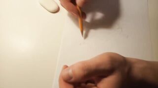 BREASTY TEEN DRAWING