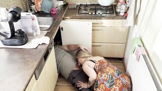 The Plumber Too Performs Maintenance on the Hawt Blond Wife During the time that Her Spouse Is at Work