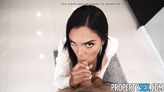 PropertySex Real Estate Agent Excited For Handyman