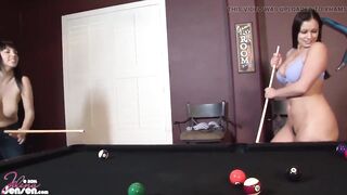 Let's Play Undress Pool! Jelena Jensen and Aria Giovanni!
