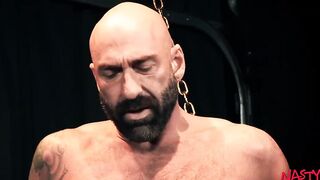 NastyDaddy: Drew Sebastian Seeds Michael Roman With His Legendarily Giant Raw Jock